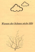 Warum der Schnee nicht fällt